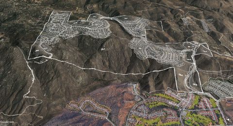 View looking east above Rancho San Pasqual and Rancho Vistamonte